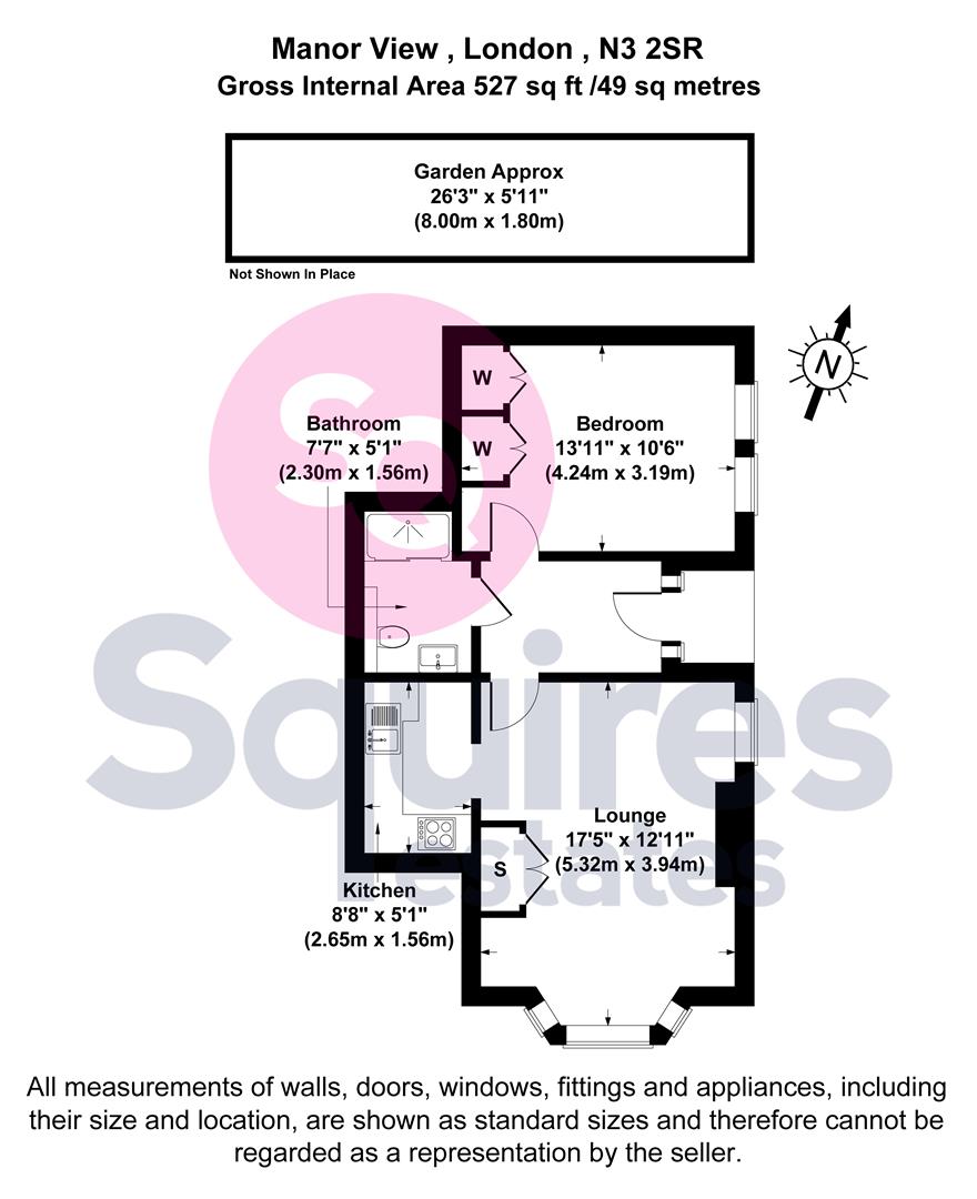 Floorplan for Manor View, Finchley
